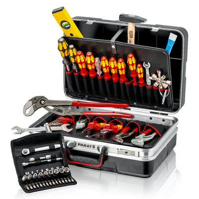 Bộ dụng cụ chuyên dùng cho thợ thi công đường ống nước 52 chi tiết Vision27 KNIPEX 00 21 21 HK S