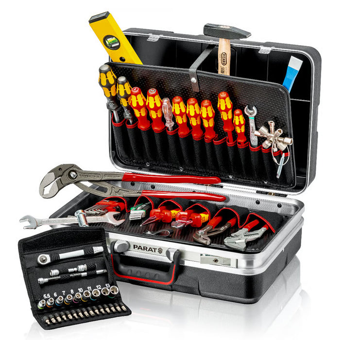 Bộ dụng cụ chuyên dùng cho thợ thi công đường ống nước 52 chi tiết Vision27 KNIPEX 00 21 21 HK S