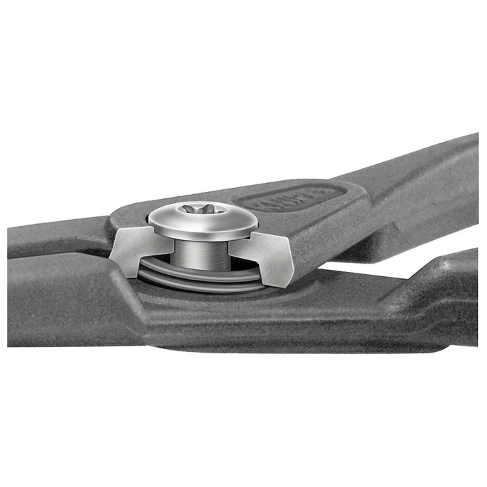 Bộ kìm mở phe, đầu mũi siêu mảnh 8 chi tiết KNIPEX 00 21 25 khả năng mở phe từ Ø12mm - Ø25mm