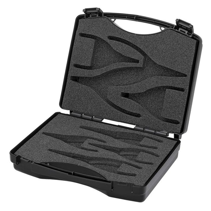 Bộ kìm mở phe, đầu mũi siêu mảnh 8 chi tiết KNIPEX 00 21 25 khả năng mở phe từ Ø12mm - Ø25mm