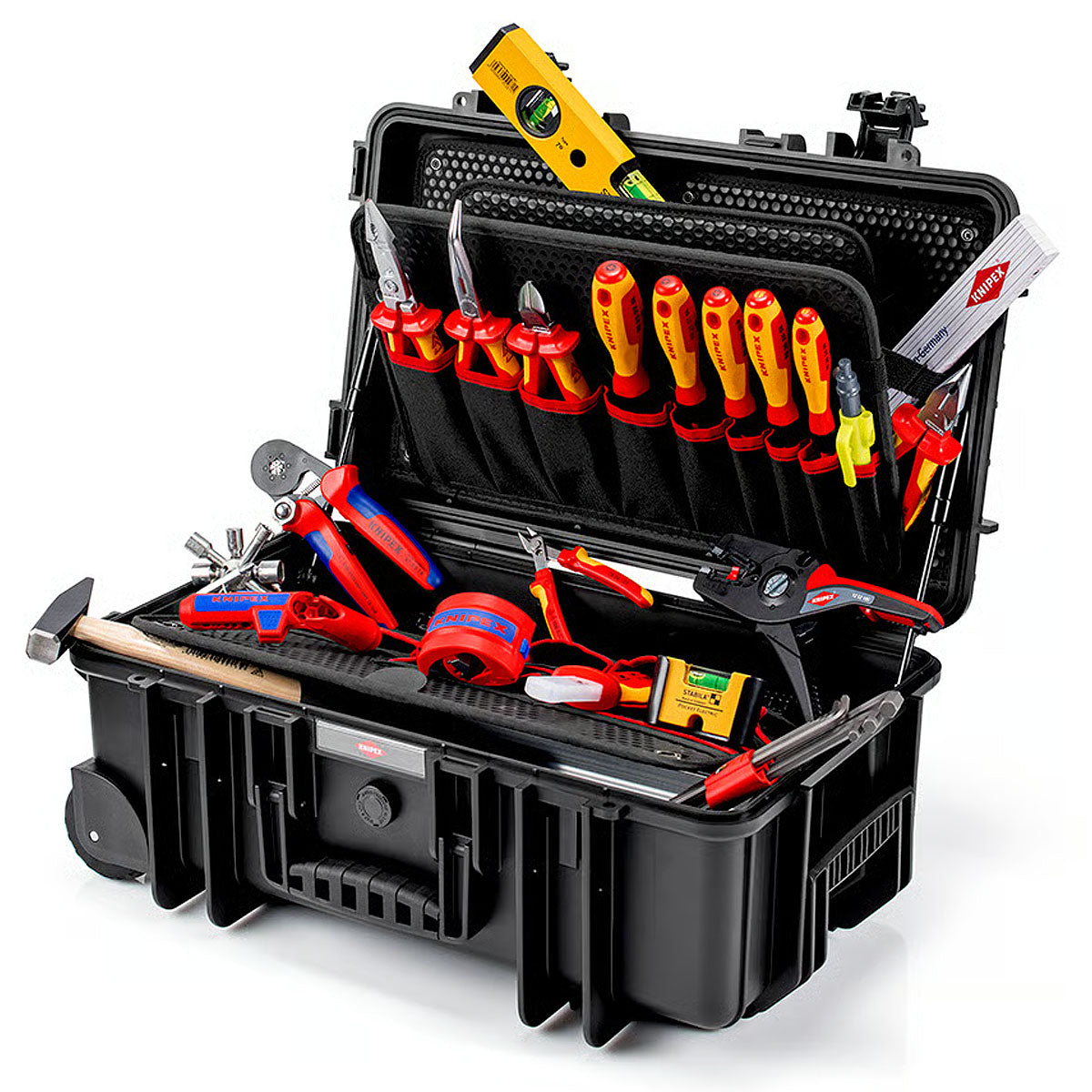 Bộ dụng cụ chuyên dùng cho thi công, bảo trì thiết bị điện 22 chi tiết KNIPEX 00 21 33 E