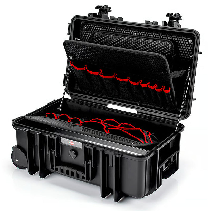 Thùng đựng dụng cụ, có tay nắm kéo Robust26 Move KNIPEX 00 21 33 LE dung tích 26.4 Lít, 80 ngăn