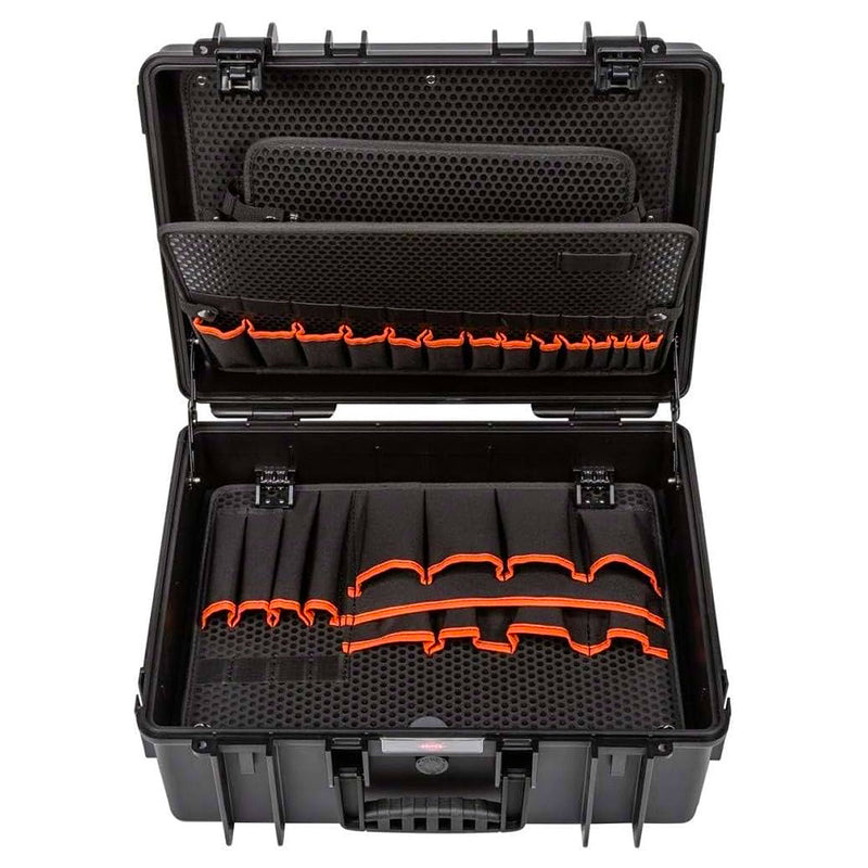 Thùng đựng dụng cụ Robust34 KNIPEX 00 21 36 LE dung tích 34 Lít, 93 ngăn