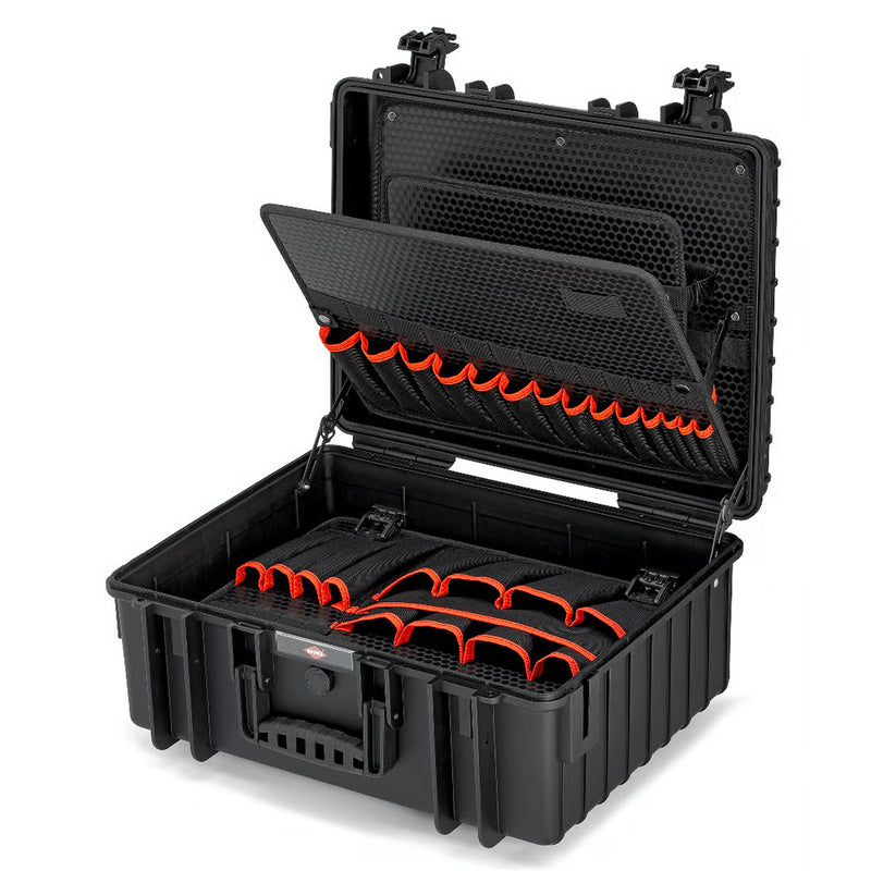 Thùng đựng dụng cụ Robust34 KNIPEX 00 21 36 LE dung tích 34 Lít, 93 ngăn