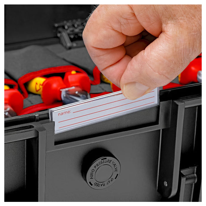 Thùng đựng dụng cụ, có tay nắm kéo Robust45 Move KNIPEX 00 21 37 LE dung tích 45 Lít, 147 ngăn