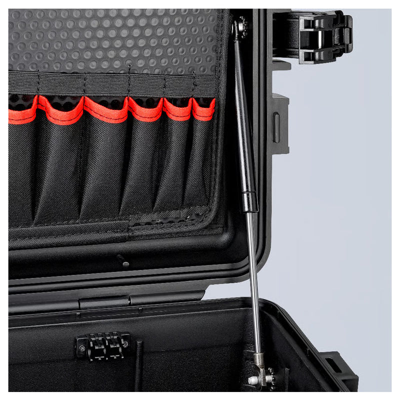 Thùng đựng dụng cụ, có tay nắm kéo Robust45 Move KNIPEX 00 21 37 LE dung tích 45 Lít, 147 ngăn