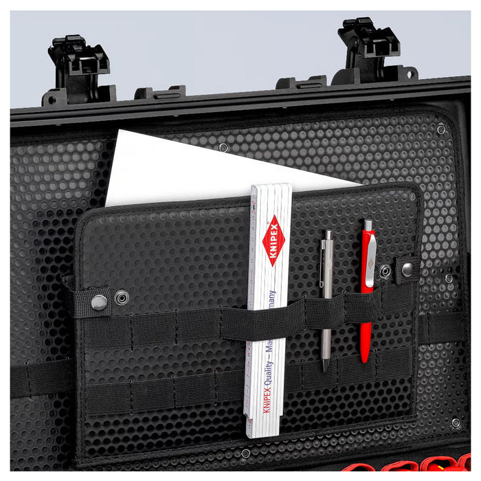 Thùng đựng dụng cụ, có tay nắm kéo Robust45 Move KNIPEX 00 21 37 LE dung tích 45 Lít, 147 ngăn