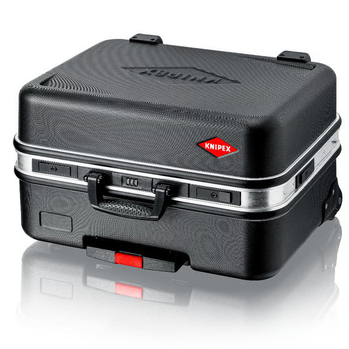 Vali chứa dụng cụ cở lớn, có tay nắm kéo BIG Twin Move KNIPEX 00 21 41 LE chất liệu nhựa ABS, khung viền nhôm