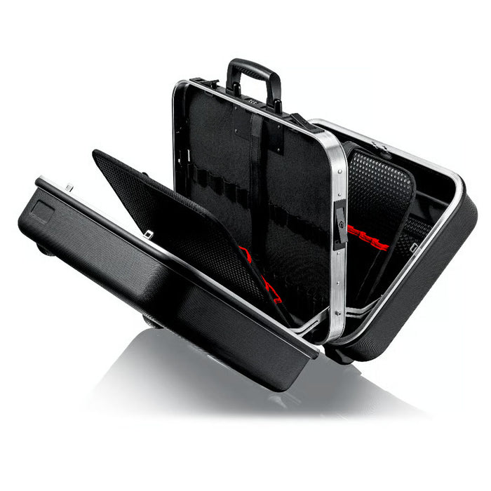 Vali chứa dụng cụ cở lớn BIG Twin KNIPEX 00 21 42 LE chất liệu nhựa ABS, khung viền nhôm