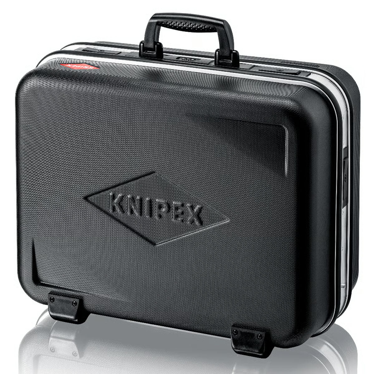 Vali chứa dụng cụ cở lớn BIG Twin KNIPEX 00 21 42 LE chất liệu nhựa ABS, khung viền nhôm