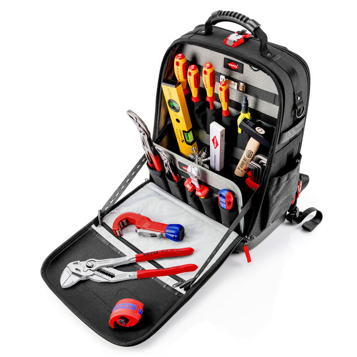 Bộ dụng cụ chuyên dùng cho thợ thi công đường ống nước  17 chi tiết KNIPEX 00 21 50 S