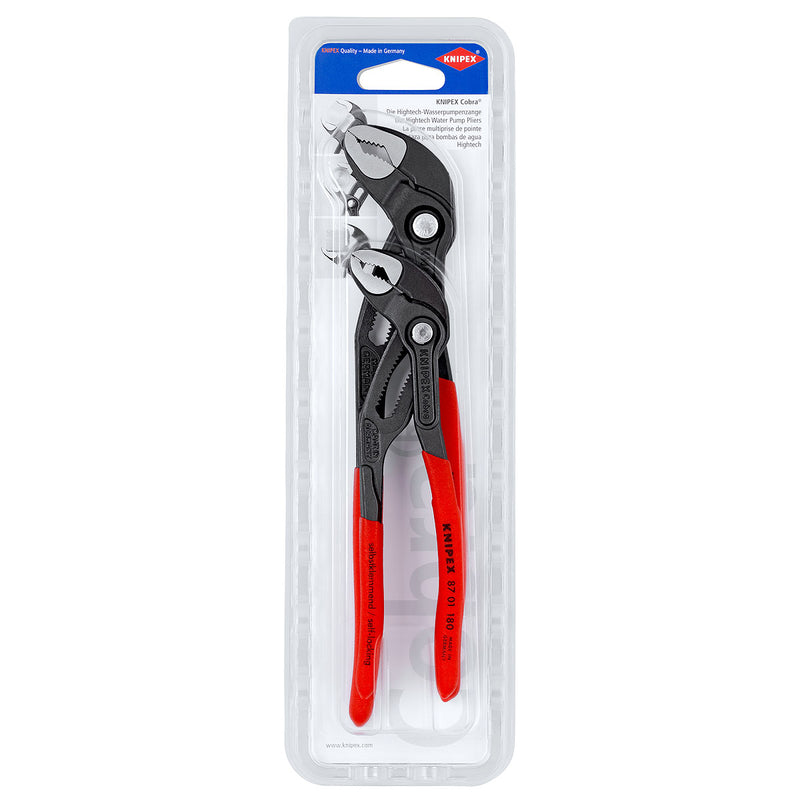 Bộ kìm mỏ quạ dòng Cobra High-Tech 2 chi tiết KNIPEX 00 31 20 V01