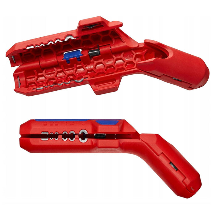 Bộ kìm cắt đa năng và dụng cụ tuốt dây điện 3 chi tiết KNIPEX 00 31 30 BK V01 cách điện 1000V