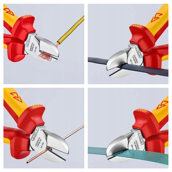 Bộ kìm cắt và tuốt dây 3 chi tiết KNIPEX 00 31 30 BK V03 cách điện 1000V