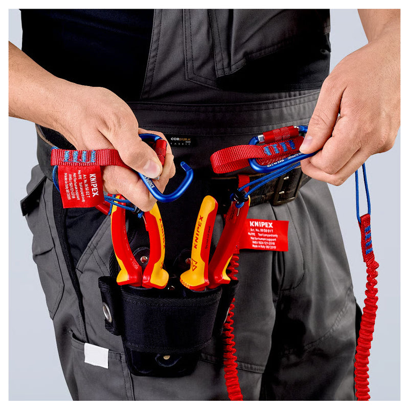 Dây treo dụng cụ KNIPEX 00 50 01 T BK chiều dài 1000mm, chịu tải 1.5kg