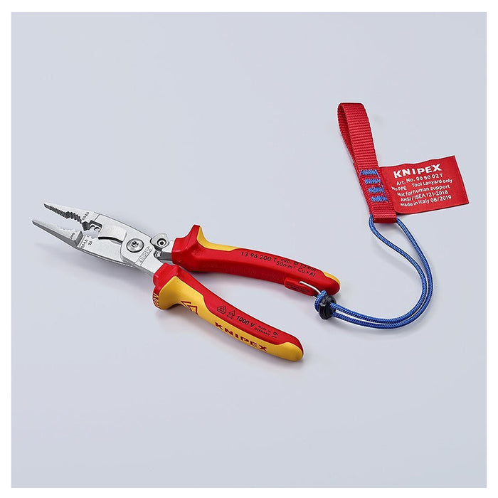 Bộ 3 dây treo dụng cụ KNIPEX 00 50 02 T BK chiều dài 270mm, chịu tải 1.5kg