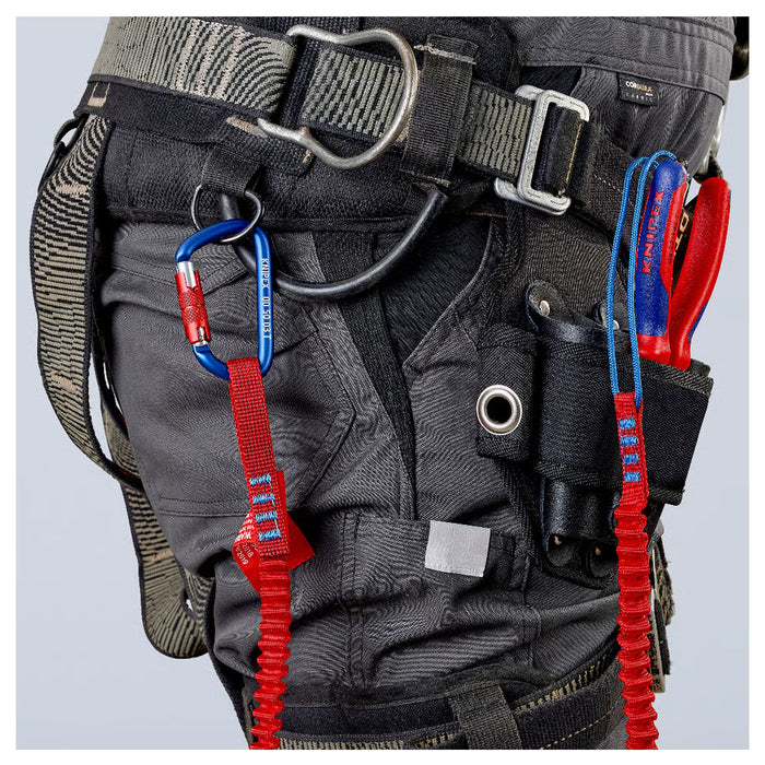 Vĩ 2 móc treo dây KNIPEX 00 50 03 T BK chất liệu nhôm chịu lực, chiều dài 82mm