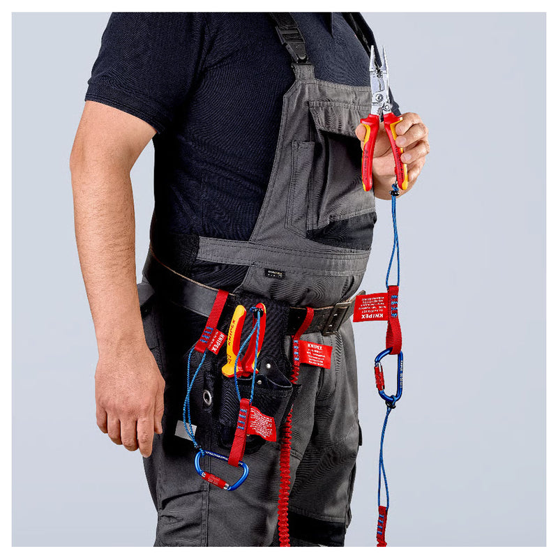 Bộ dây treo dụng cụ hoàn chỉnh, 6 chi tiết KNIPEX 00 50 04 T BK