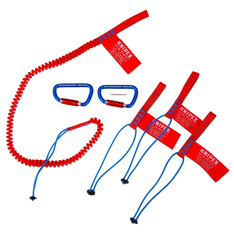 Bộ dây treo dụng cụ hoàn chỉnh, 6 chi tiết KNIPEX 00 50 04 T BK