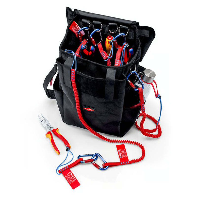 Túi chứa dụng cụ, chuyên dùng cho làm việc trên cao KNIPEX chiều cao túi từ 300mm - 470mm, chất liệu vải Polyester 1680D