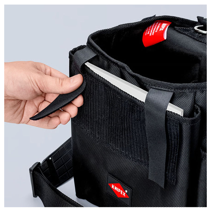 Túi chứa dụng cụ, chuyên dùng cho làm việc trên cao KNIPEX chiều cao túi từ 300mm - 470mm, chất liệu vải Polyester 1680D