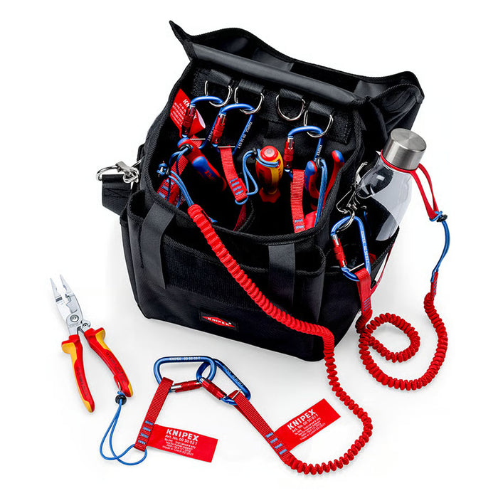 Túi chứa dụng cụ, chuyên dùng cho làm việc trên cao KNIPEX chiều cao túi từ 300mm - 470mm, chất liệu vải Polyester 1680D