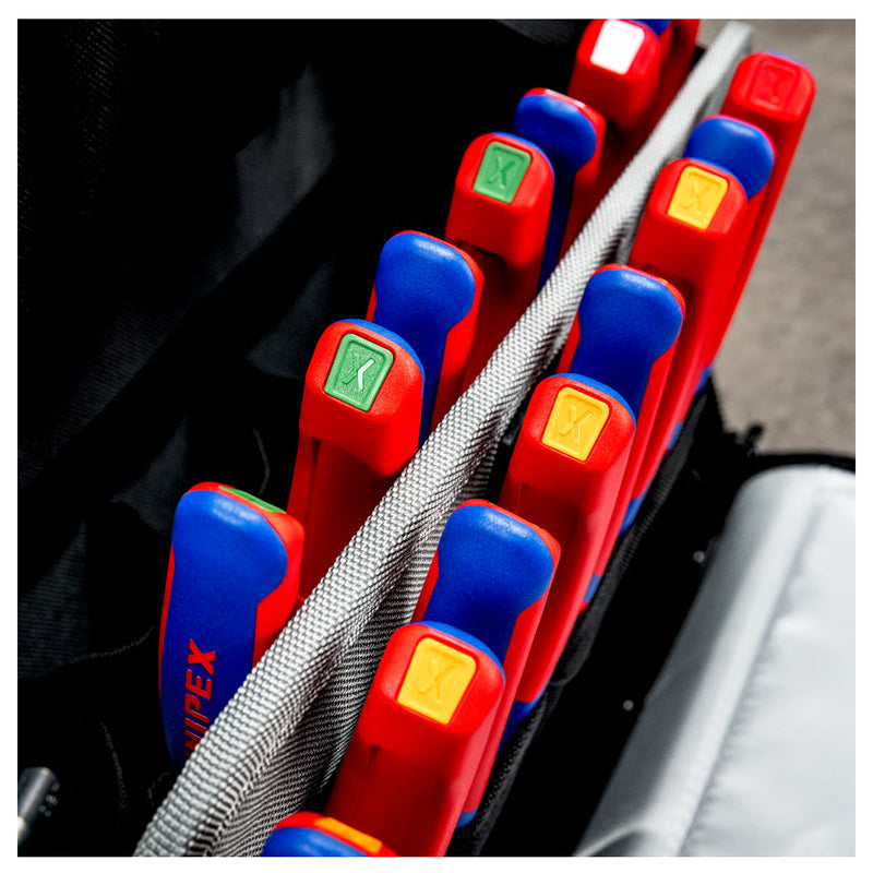 Hộp 10 miếng ColorCode Clips ( màu đơn ) KNIPEX dùng cho dụng cụ có KNIPEXtend