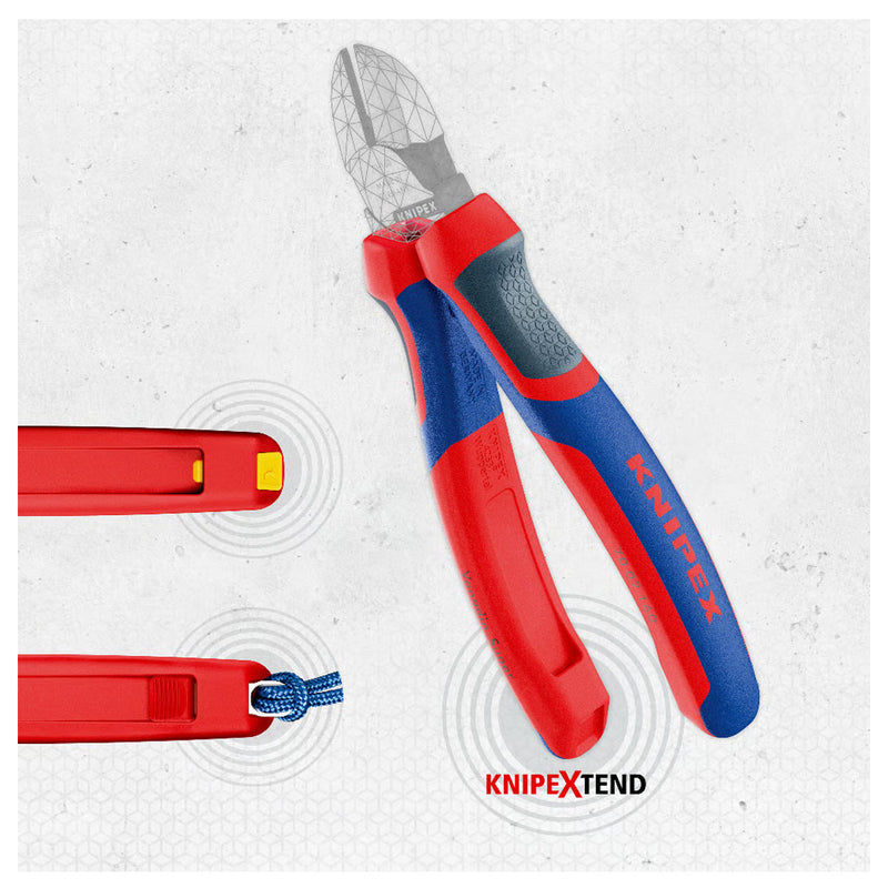 Hộp 10 miếng TetheredTool Clips KNIPEX 00 62 10 TR dùng cho dụng cụ có KNIPEXtend