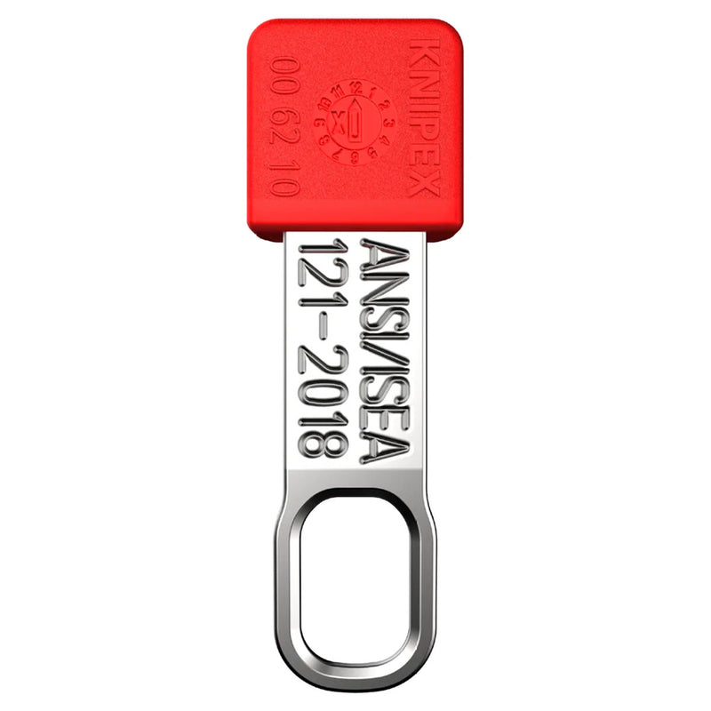Hộp 10 miếng TetheredTool Clips KNIPEX 00 62 10 TR dùng cho dụng cụ có KNIPEXtend