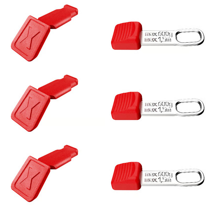 Hộp 6 miếng TetheredTool Clips và ColorCode Clips kết hợp KNIPEX 00 63 06 TCR dùng cho dụng cụ có KNIPEXtend