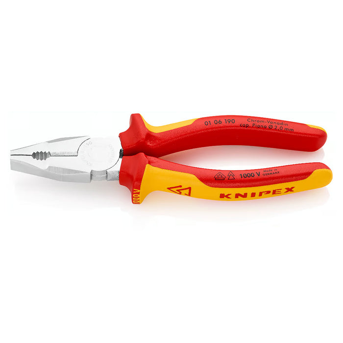 Kìm bằng KNIPEX cách điện 1000V chiều dài từ 160mm - 190mm, chất liệu thép Cr-V cao cấp