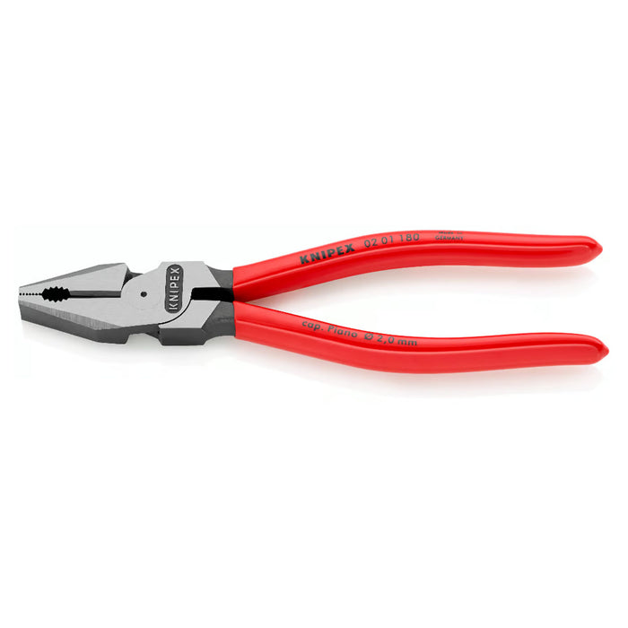 Kìm bằng trợ lực KNIPEX chiều dài từ 180mm - 225mm, mạ đen nhám tay cầm bọc nhựa bóng kháng dầu mở