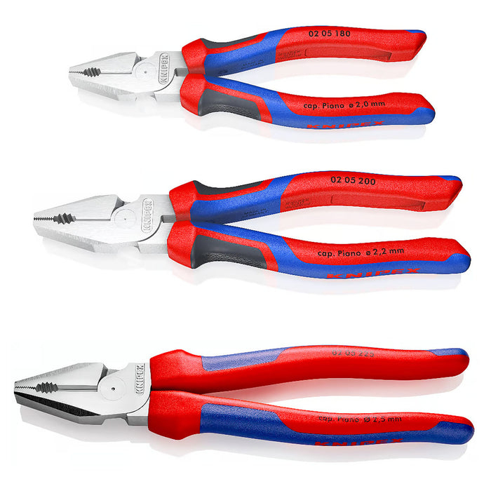 Kìm bằng trợ lực KNIPEX chiều dài từ 180mm - 225mm, mạ chrome