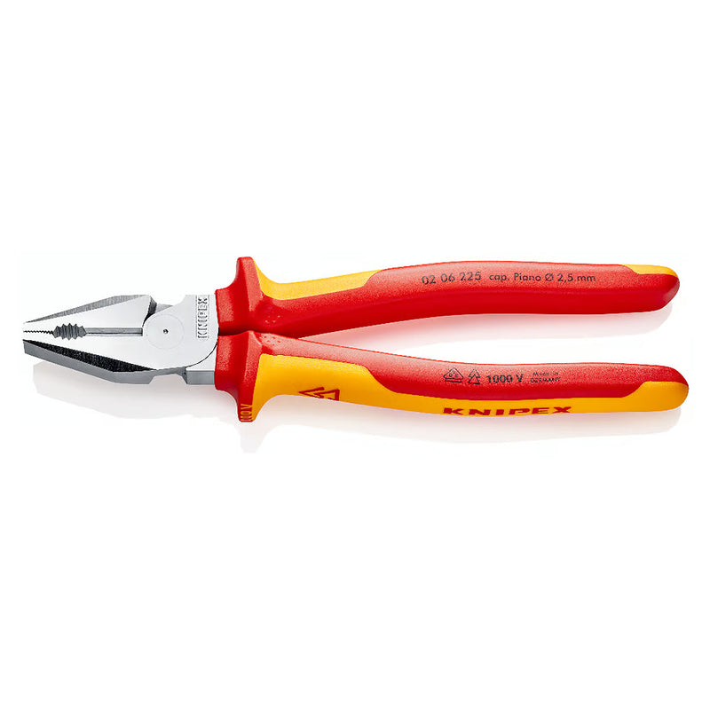 Kìm bằng trợ lực KNIPEX cách điện 1000V, chiều dài từ 180mm - 225mm, mạ chrome