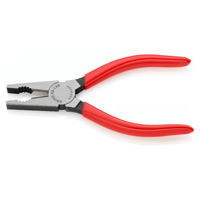 Kìm bằng KNIPEX chiều dài từ 140mm - 250mm, mạ đen nhám tay cầm bọc nhựa bóng kháng dầu mở