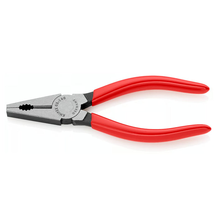 Kìm bằng KNIPEX chiều dài từ 140mm - 250mm, mạ đen nhám tay cầm bọc nhựa bóng kháng dầu mở