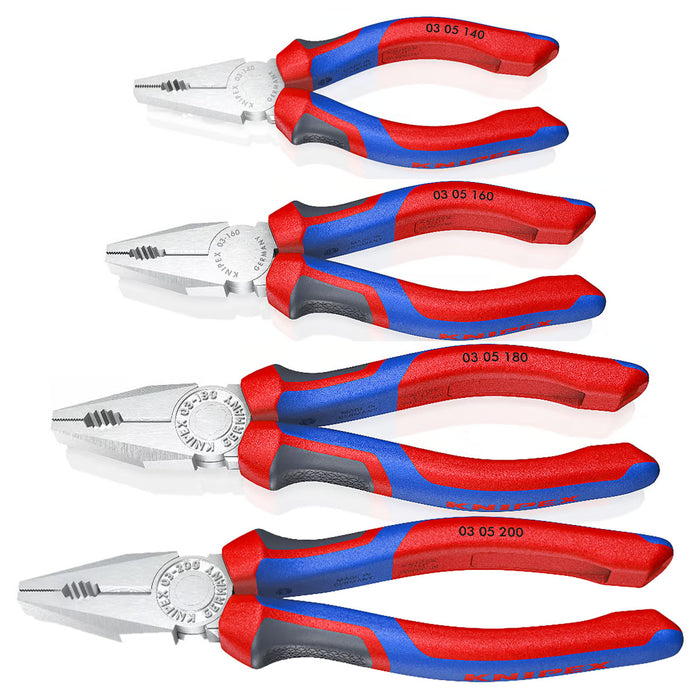 Kìm bằng KNIPEX chiều dài từ 140mm - 200mm, mạ chrome