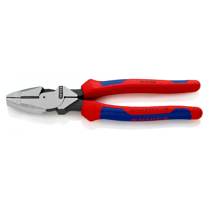 Kìm bằng trợ lực KNIPEX chuyên dùng cho thợ điện, chiều dài 240mm, mạ đen nhám