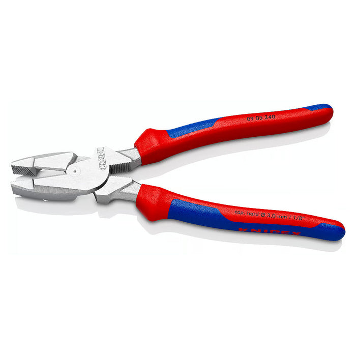 Kìm bằng trợ lực KNIPEX 09 05 240 chuyên dùng cho thợ điện, chiều dài 240mm, mạ chrome