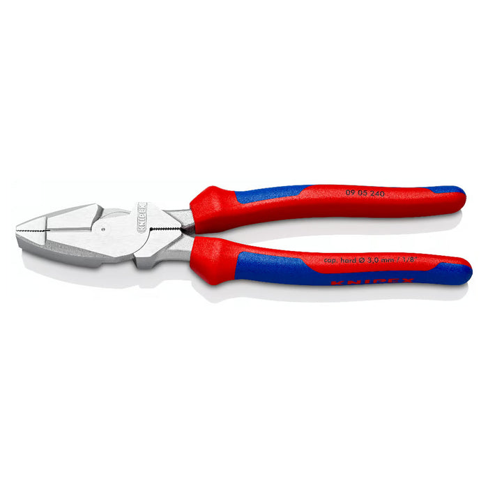 Kìm bằng trợ lực KNIPEX 09 05 240 chuyên dùng cho thợ điện, chiều dài 240mm, mạ chrome