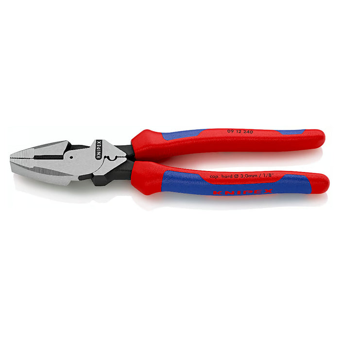 Kìm bằng trợ lực, có ngàm bấm cose phổ thông KNIPEX chuyên dùng cho thợ điện, chiều dài 240mm, mạ đen nhám