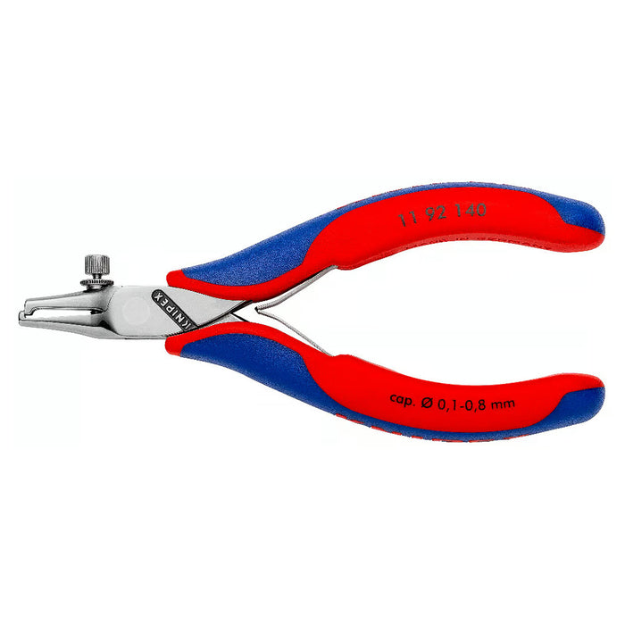 Kìm tuốt dây chuyên dùng cho các dây mỏng KNIPEX 11 92 140 khả năng tuốt từ 0.1 - 0.8mm²