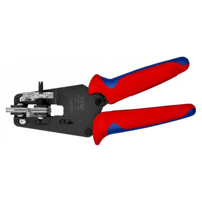 Kìm tuốt dây chuyên dụng cho dây có lớp cách điện siêu mỏng KNIPEX khả năng tuốt từ 0.03 - 10mm², chiều dài 195mm