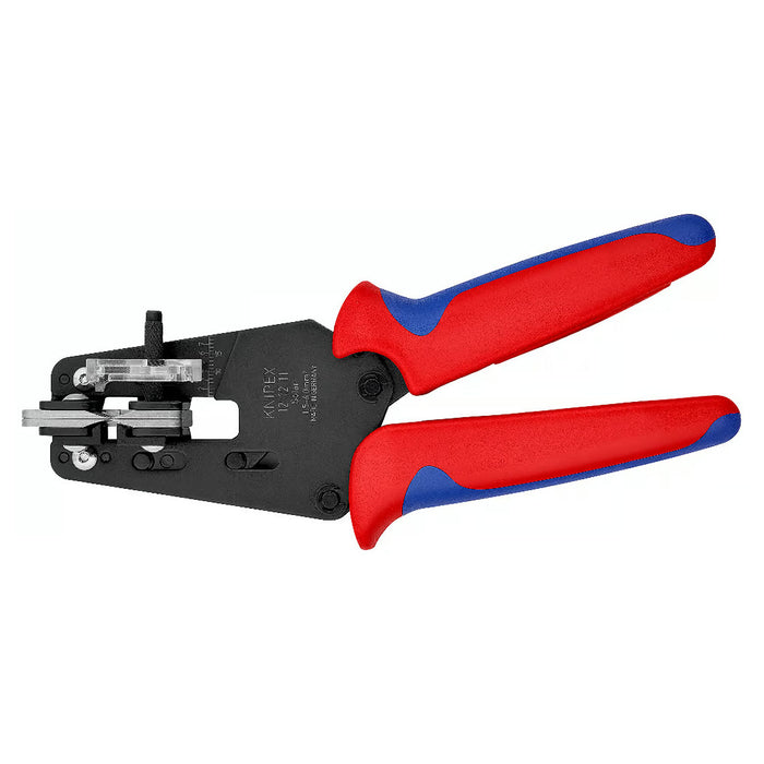 Kìm tuốt dây chuyên dụng cho dây quang điện trong ngành năng lượng mặt trời KNIPEX khả năng tuốt từ 1.5 - 10mm², chiều dài 195mm