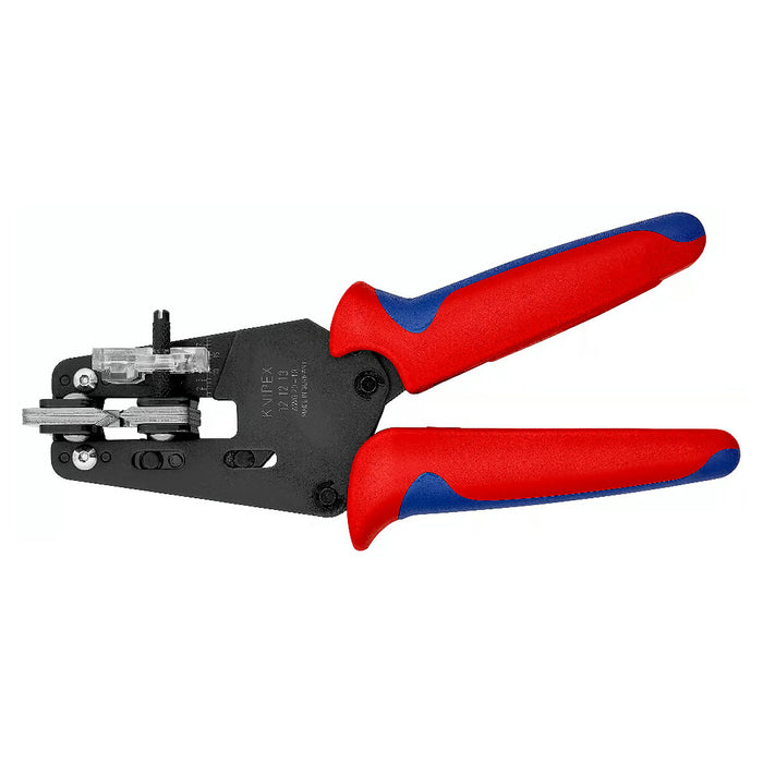 Kìm tuốt dây chuyên dụng cho kích thước dây theo chuẩn Mỹ KNIPEX khả năng tuốt từ 10 - 26AWG, chiều dày 195mm