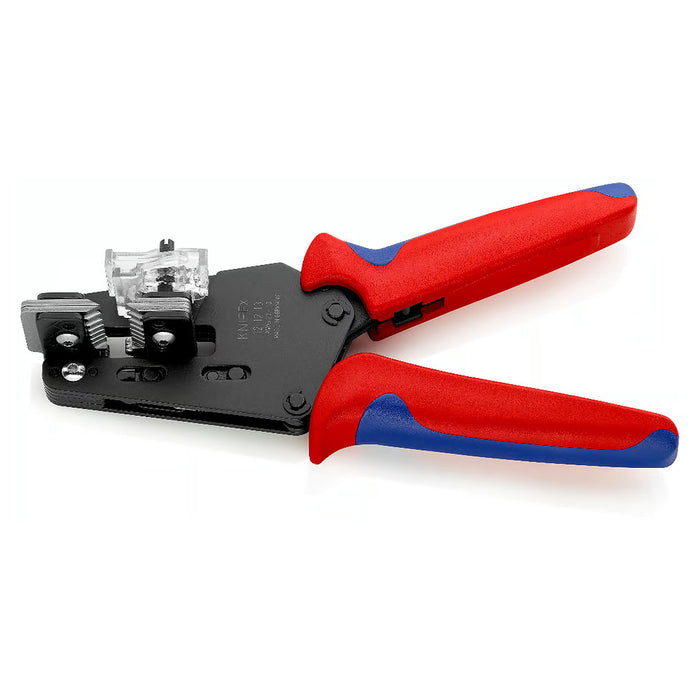 Kìm tuốt dây chuyên dụng cho kích thước dây theo chuẩn Mỹ KNIPEX khả năng tuốt từ 10 - 26AWG, chiều dày 195mm