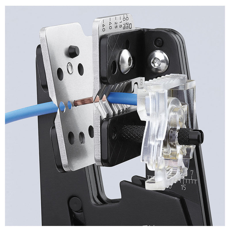 Cặp lưỡi dao thay thế KNIPEX 12 19 06 dùng cho kìm tuốt dây 12 12 06