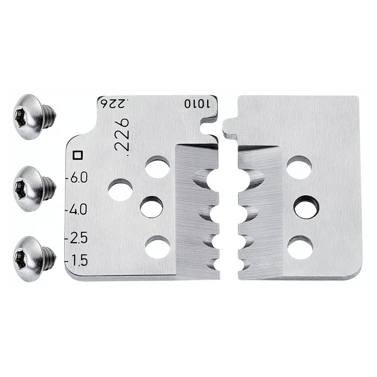 Cặp lưỡi dao thay thế KNIPEX 12 19 11 dùng cho kìm tuốt dây 12 12 11