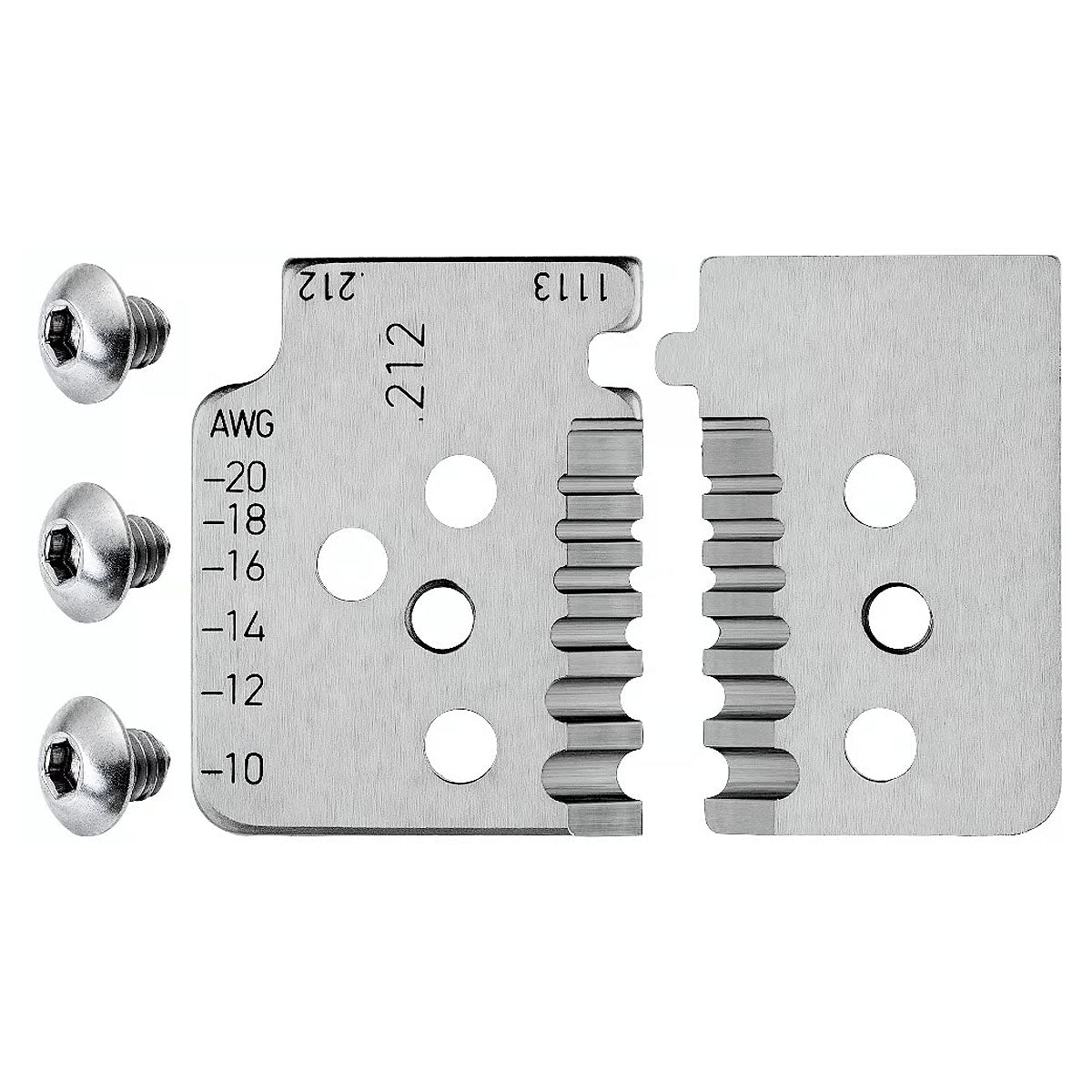 Cặp lưỡi dao thay thế KNIPEX 12 19 13 dùng cho kìm tuốt dây 12 12 13