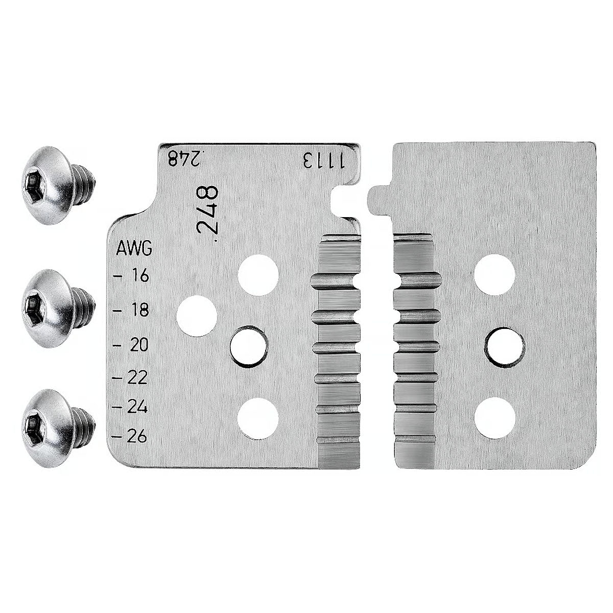 Cặp lưỡi dao thay thế KNIPEX 12 19 14 dùng cho kìm tuốt dây 12 12 14